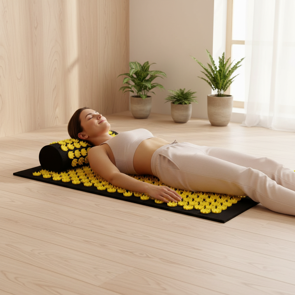 Tapis d’Acupression Zenpression™ Soulage Stress, Douleurs & Tensions en 10 Minutes