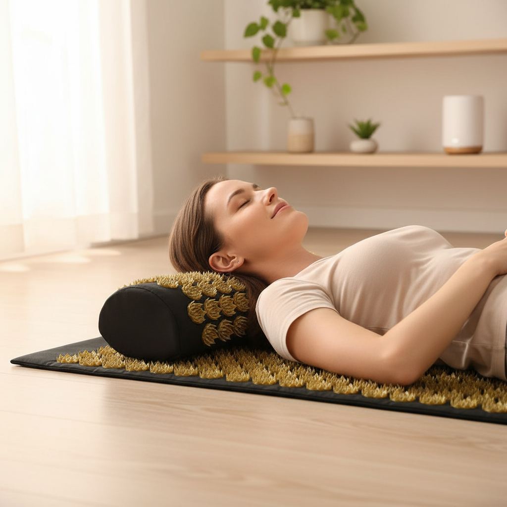Tapis d’Acupression Zenpression™ Soulage Stress, Douleurs & Tensions en 10 Minutes