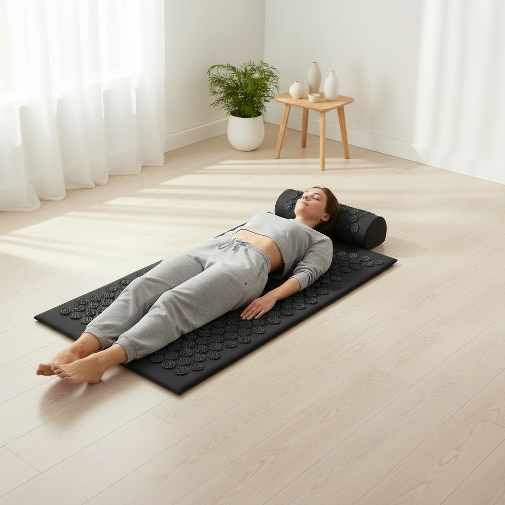 Tapis d’Acupression Zenpression™ Soulage Stress, Douleurs & Tensions en 10 Minutes