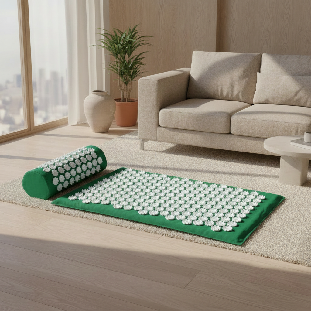 Tapis d’Acupression Zenpression™ Soulage Stress, Douleurs & Tensions en 10 Minutes