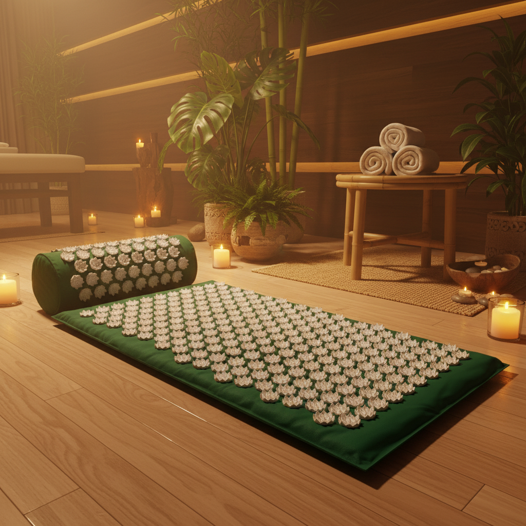 Tapis d’Acupression Zenpression™ Soulage Stress, Douleurs & Tensions en 10 Minutes